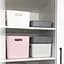 Ящик для хранения МВМ My Home FH-12 L 360х257х80 мм белый (FH-12 L WHITE) - миниатюра 7