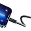 Кабель Baseus Dynamic Series USB-C to Lightning 1m 20W Slate Grey (CALD000016) [155532] - мініатюра 4