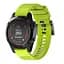 Силиконовый ремешок Primo для часов Garmin Fenix ​​3/3HR/Fenix ​​5X/6X Lime - миниатюра 2