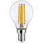 Лампочка Osram LED CL P60 DIM 6,5W/827 230V FIL E14 10x1 (4058075447875) - мініатюра 1