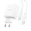 Зарядний комплект Hoco C126a Pure power three-port 40 W з кабелем USB-C USB-C - мініатюра 3