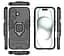 Чохол бампер Primolux Ring Armor для Apple iPhone 16 Black - мініатюра 4