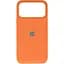 Чохол Epik Silicone Case Full Protective (AA) для Apple iPhone 17 Pro (6.3) Помаранчевий / Orange - мініатюра 2