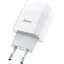 Зарядний пристрій Hoco C72A Glorious (1USB, 2.1А) White (6931474713018) + кабель Type-C - мініатюра 5
