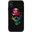 Чохол-накладка Toto Matt TPU 2 mm Print Case Apple iPhone X/XS #29 Skull Black - мініатюра 1