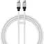 Кабель Baseus CoolPlay Series USB-C to USB-C 100W 1m White [CAKW000202] [141249] - мініатюра 1