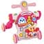 Дитячі ходунки-каталка "Перші кроки 4 в 1" HUANGER HE0827(Pink) музичні - мініатюра 1