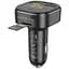 АЗУ FM модулятор Borofone BC43 Flash 18W+QC3.0 (2USB-A) Black - миниатюра 3
