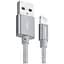 Кабель Awei CL-300 Lightning cable 1m Grey - мініатюра 1