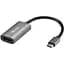 Перехідник Sandberg USB 3.1 Type-C HDMI (F), 4K сірий - мініатюра 1