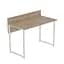 Комп'ютерний стіл Ferrum-decor Скай 75x140x60 білий ДСП Дуб Артізан 32мм (FRD-101089) - мініатюра 1