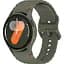 Силиконовый ремешок BeCover Ribbed Tape для Samsung Galaxy Watch (20 mm) 3 41 mm/4 40mm-44mm/5 40-44mm/6 40-44mm/7 40-44mm Khaki (712043) - миниатюра 1