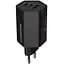 Зарядное устройство Canyon HEXAGON 65 GaN 65W 2xPD 1xQC EU Black (CND-CHAHEX65B) - миниатюра 1