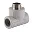 Тройник с наружной резьбой Vsplast PPR 40х1, 1/4'' 000004036 - миниатюра 1
