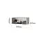 Шафа 2-дверна з антресоллю MebelStar Оскар Gloss BL-B, стандарт 100x52x260 см Дуб сонома/Білий (MBS-5387) - мініатюра 6