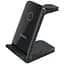 Зарядний пристрій Choetech Wireless 3-in-1 15W black (T608-F) - мініатюра 1