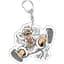 Брелок One Piece Monkey D. Luffy акриловый 5 см - миниатюра 1