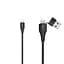 Кабель Hoco U26 Multi-Functional iPhone 6 Black 1 м - мініатюра 1