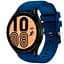 Ремінець для Garmin Forerunner 55 Forerunner 245 Forerunner 645 - синій ширина кріплення 20мм силікон Watchbands Gear (W47-3WB65684195) - мініатюра 1