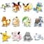 Стікерпак набір наклейок G-Toys Pokemon 45 шт. (SP PK 01) - мініатюра 4