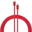 Дата кабель USB-C to Lightning 1.0m 20W Nylon Red Vinga (VCDCCLM531) - мініатюра 1