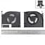 Вентилятор для Dell Alienware M17 R2 P41E series, (CPU FAN, DC 12V 1A, FLHX DFS2400121H0T) - мініатюра 3