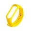 Силіконовий ремінець для фітнес браслета XiaomiXiaomi Band 3 4 Yellow Жовтий - мініатюра 1