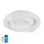 Люстра стельова LED Levistella 797MX6002 (500+330), діаметр 500 мм, пластик, сучасний стиль, з пультом, три режими світла - мініатюра 1