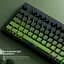 Набір кейкапів PBT Green Gradient (130+) / OEM-профіль, Зелений - мініатюра 3