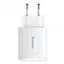 Мережевий зарядний пристрій Baseus Compact Quick Charger 2USB + 1Type-C 30W CCXJ-E02 White - мініатюра 1
