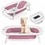 Складана ванна Lionelo Baby Bubble з термометром Pink Magnolia (LOC-BABY BUBBLE PINK MAGNOLIA) - мініатюра 2