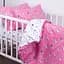 Наволочка MirSon Kids Time 17-0528 Bunnies pink Бязь різнокольорова - мініатюра 3