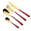 Набор столовых приборов Bergner Lisboa Red 16 предметов (BG-45148-RD) - миниатюра 2