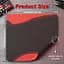 Ігровий килимок Attack Shark CM02 / 40*45 см / Black Red - мініатюра 2