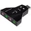 Звуковая карта 7.1 USB QTS-009 Black (16163) - миниатюра 1