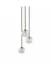 Підвісний світильник TK Lighting 5942 Nilos G9 3x6W IP20 Bk - мініатюра 4