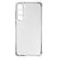 Прозрачный чехол для Samsung Galaxy S23 Plus (SM-S916) с защитой камеры и усиленными бортами, тонкий, силиконовый, бесцветный, ударостойкий, противоударный бампер c закрытой камерой, ArmorStandart (ARM65441) - миниатюра 1