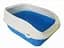 Туалет для кошек с рамкой MPS BETA PLUS MINI BLUE 43 x 31 x 16 см - миниатюра 1