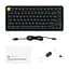 Клавіатура механічна J1 82Key, K pro Brown, WL/BT/USB-A, QMK, Hot-swap, EN/UKR, RGB, чорний Keychron teh0013905 - мініатюра 3
