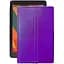Чехол StatusCASE из экокожи для планшета Sigma mobile X-style Tab A101 Фиолетовый - миниатюра 1