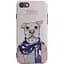 Чехол-накладка PUZOO TPU Glossy Shiny Powder Art dog iPhone 7/8/SE 2020 Brown Aboo - миниатюра 1
