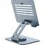 Підставка для планшета Hoco PH52 7`-12.9` Might Metal Rotating Tablet Desktop Holder Grey [91056] - мініатюра 3