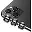 Защитное стекло на камеру DK Lens Metal Ring Eagle Eye для Apple iPhone 11 Pro 015724 black - миниатюра 1