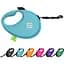 Повідець-рулетка для собак Waudog R-leash з контейнером для пакетів, світловідбивна стрічка, L до 40 кг, 5 м блакитний - мініатюра 7