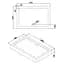 Душова кабіна Eger A Lany 120x80 з піддоном 599-550 Black - мініатюра 7