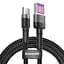 Кабель Baseus USB to Type-C 40 W 1 м (CATKLF-PG1) серо-черный - миниатюра 1