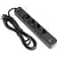 Сетевой удлинитель Videx Oncord с кнопкой USB (QC3.0) + USB-C (PD20W) черный 3 м (VF-PD43G1QC1PD-B) - миниатюра 2