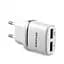 Сетевой адаптер Awei C-930 5V, 2.1A, 2 USB - миниатюра 1