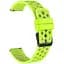 Ремінець для Samsung Galaxy Watch 4 Classic 42mm - зелений ширина кріплення 20мм силікон Watchbands double (W39-0WB62326407) - мініатюра 1