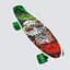 Скейт пенні-борд Best Board, PU колеса, що світяться, діаметр 6 см, S-00164 (В асортименті) - мініатюра 1